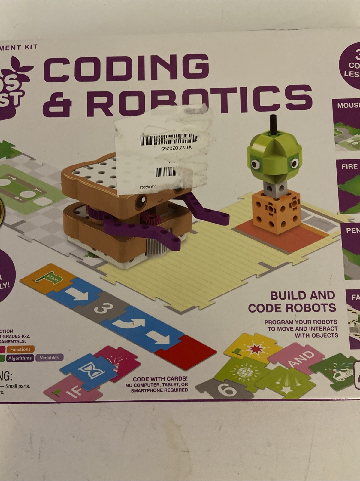 Thames & Kosmos Kids First Coding & Robotics 417 Pieces, 30 Expiraments Complete