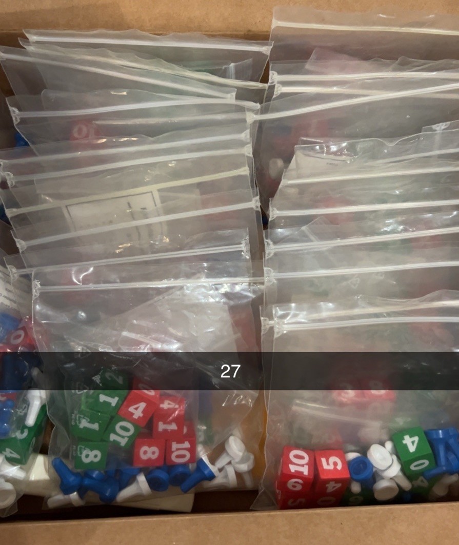 Complete Set Of 26 Hands On Equations Class Set Original Box See Description