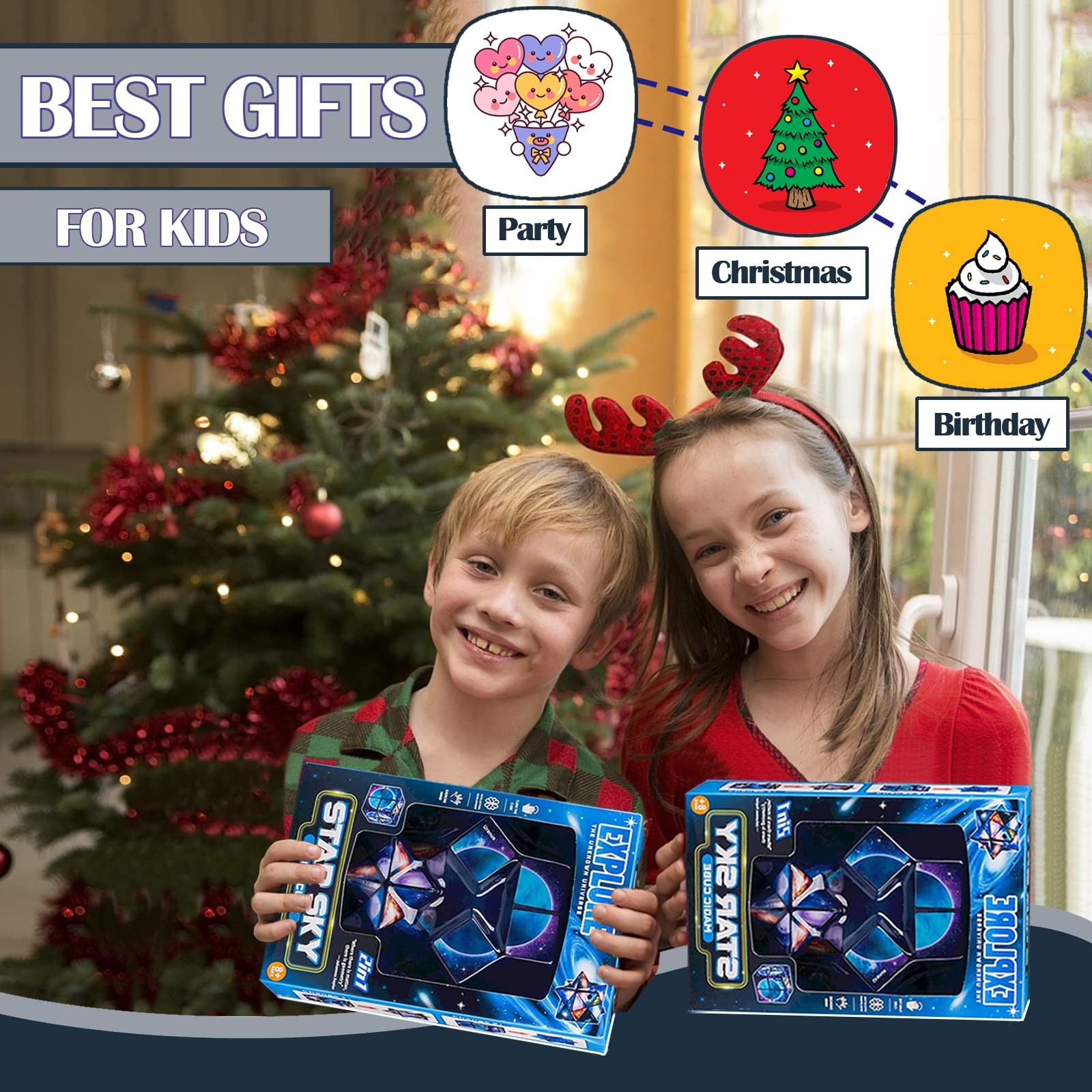 Luaxkpi Toys for Boys Age 8-12 Gifts 9 10 190.5 x 127 x 58.4 mm, Colorful