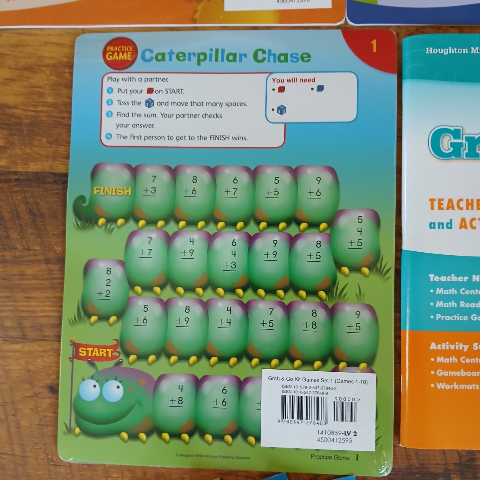 HMH Go Math! Grab & Go Differentiated Centers Kit Grade 2 Teacher Resource NEW