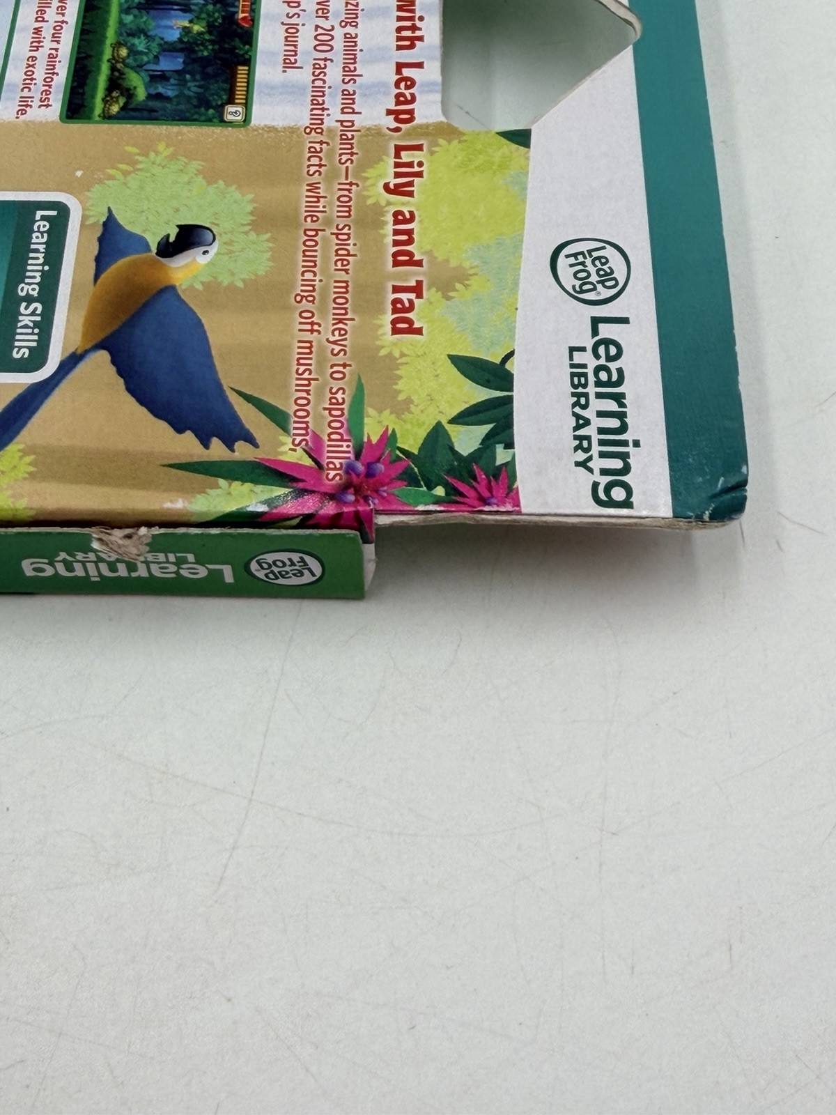 LeapFrog Learning Adventures: Letter Factory THE RAINFOREST~ Science Game NEW