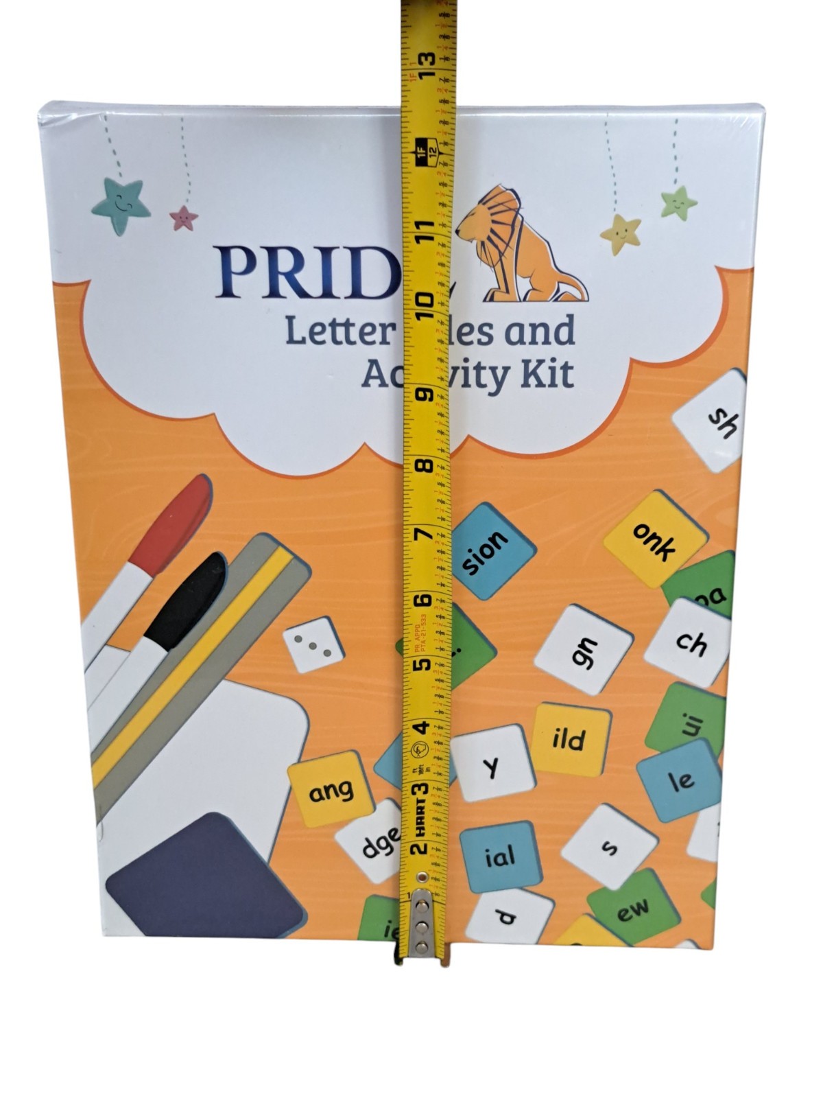 Pride Reading Program Letter Tiles Activity Kit Sealed NEW box