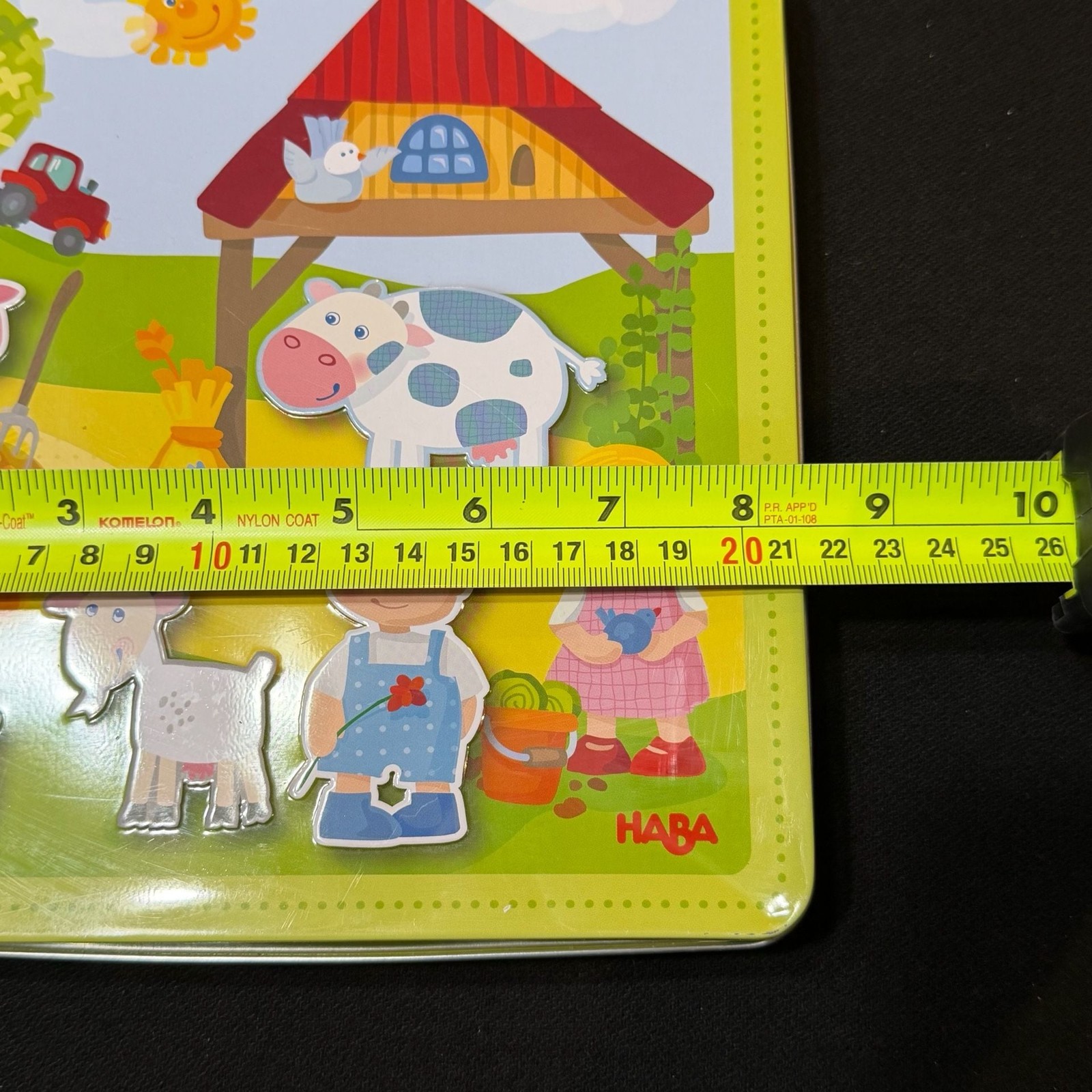 2 HABA Magnetic Games Dress-up Doll Lilli and Peter & Pauline’s Farm Travel Tins