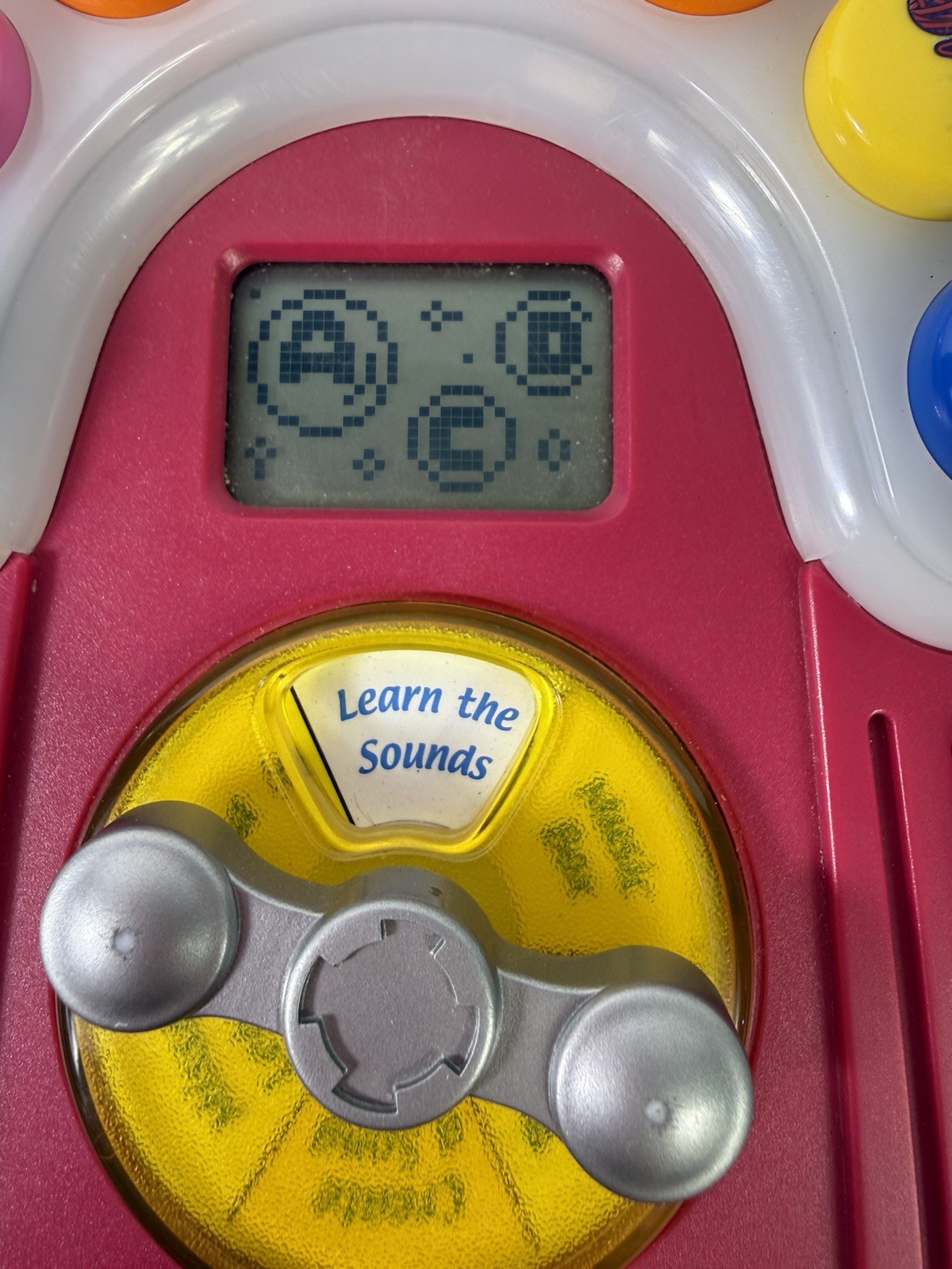 Vintage 1999 WORKING VTech Bubble Gum Phonics Fun Learning Toy Spelling Music