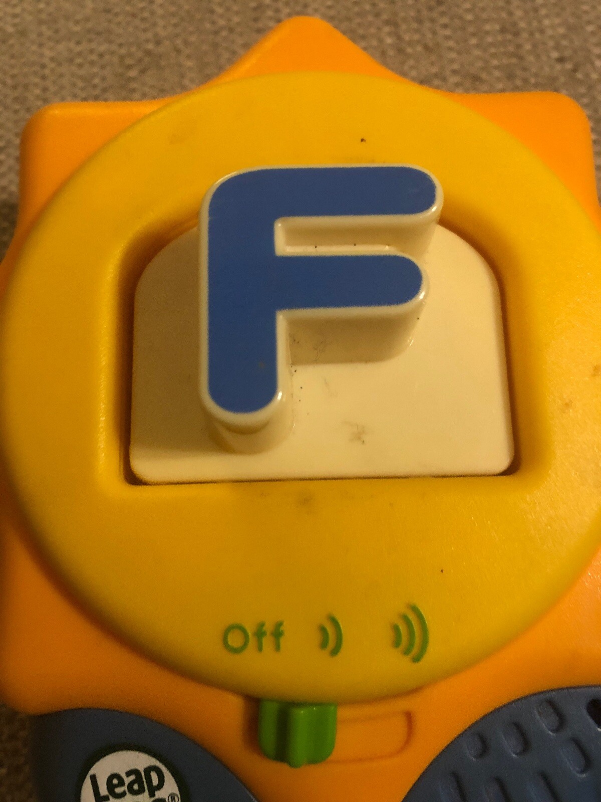 Leapfrog Fridge Phonics Replacement Magnetic Musical Sun Base Plus 3 Letters
