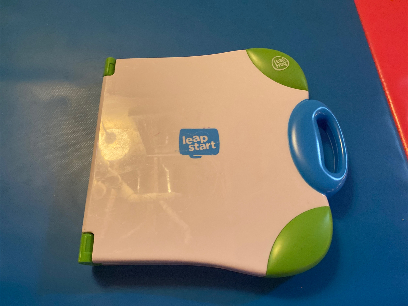 LeapFrog Leap Start White/Green/Blue Learning System — Tested/Reset
