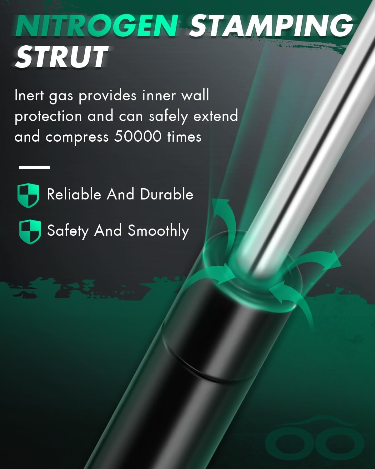 SCITOO Hood Struts fit for Lexus is F 2008-2013,Front Lift Support Shocks for Le