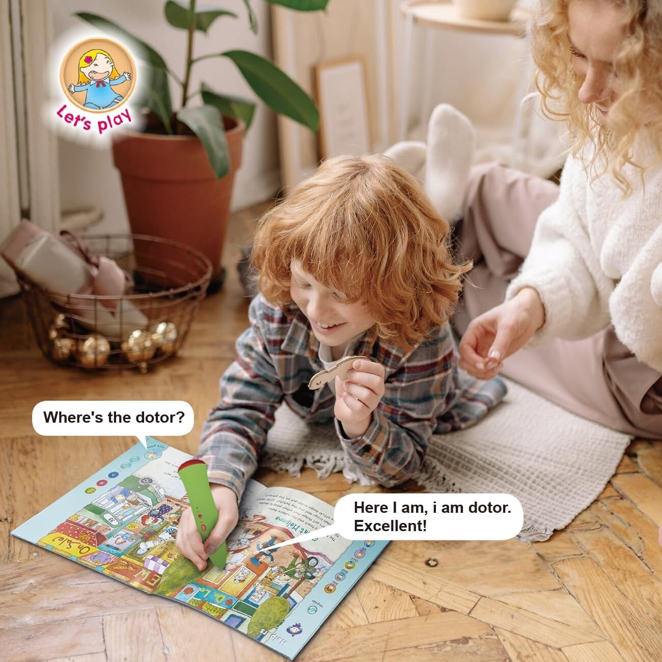 Ophaya Touch and Talk Educational toys w/ 8 Bilingual Books with Over 33 Themes