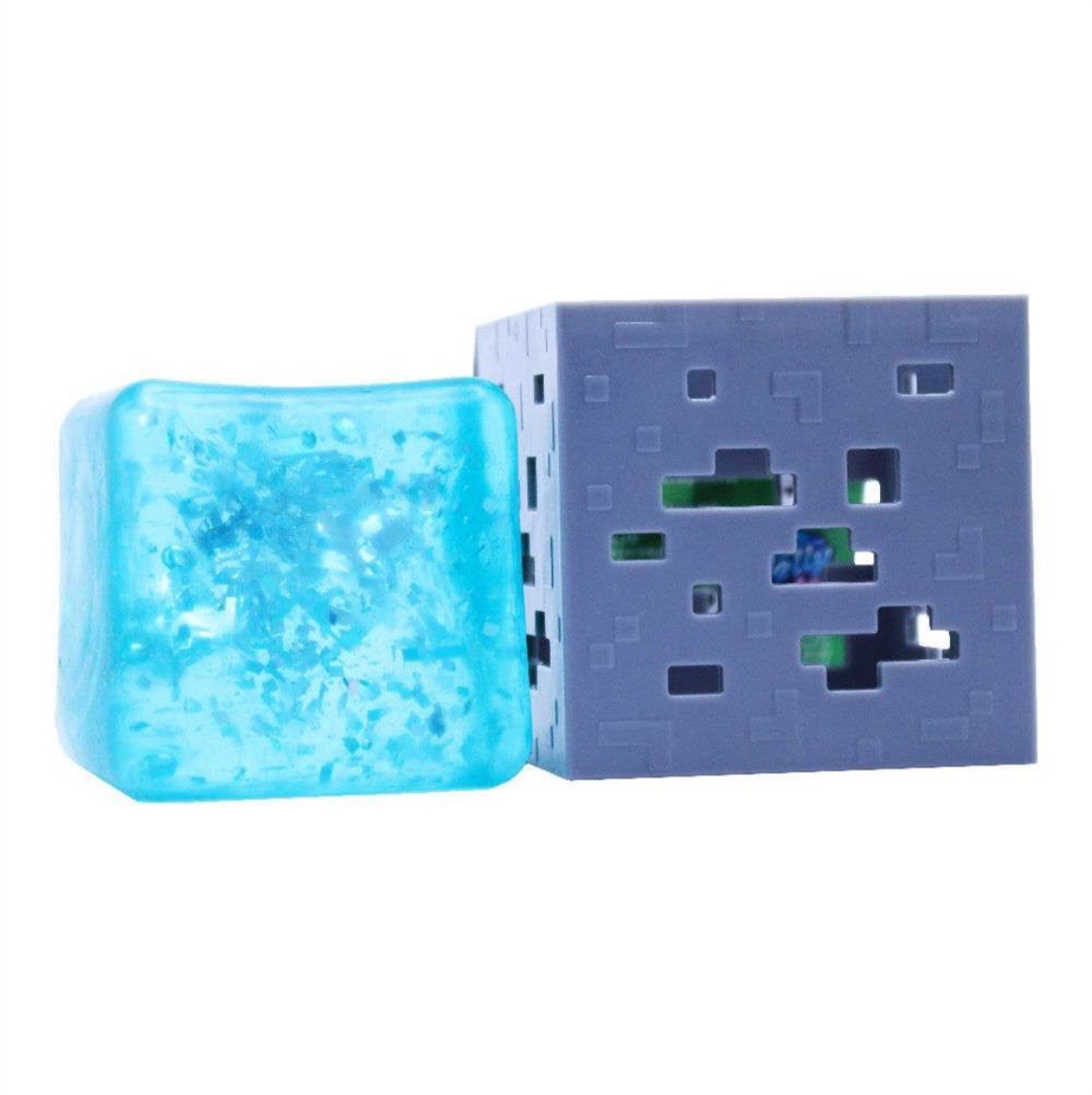 ⛏️ Minecraft Jelly Cube Lot RARE Viral Squishy Bundle Set of 5 🧨 Like Needoh