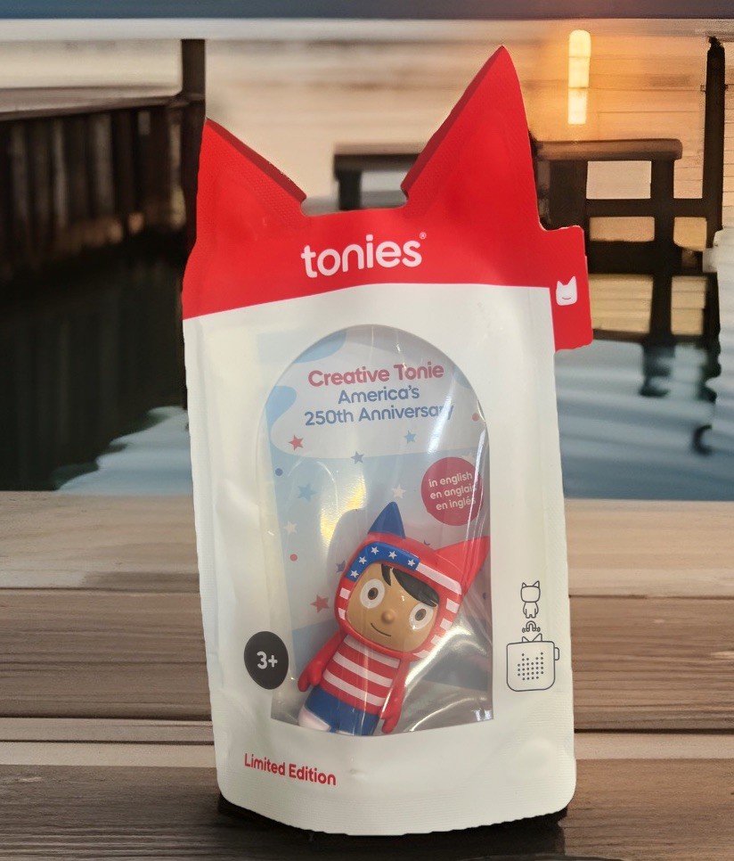 NEW America 250th Anniversary Creative Tonies Figure Exclusive 🇺🇸 Toniebox