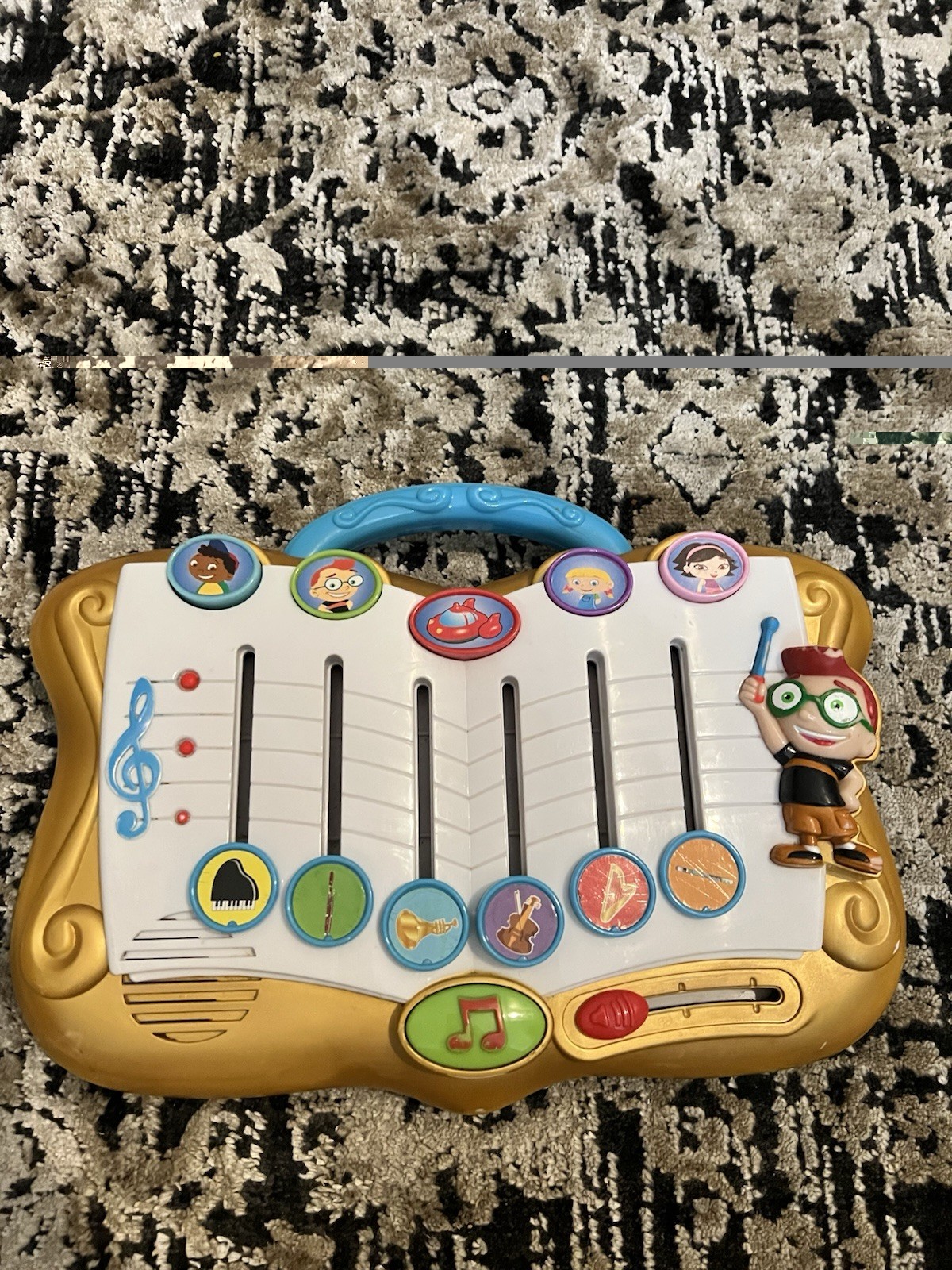 LITTLE EINSTEINS MATTEL 2006 SYMPHONY COMPOSER MUSICAL TOY WORKS