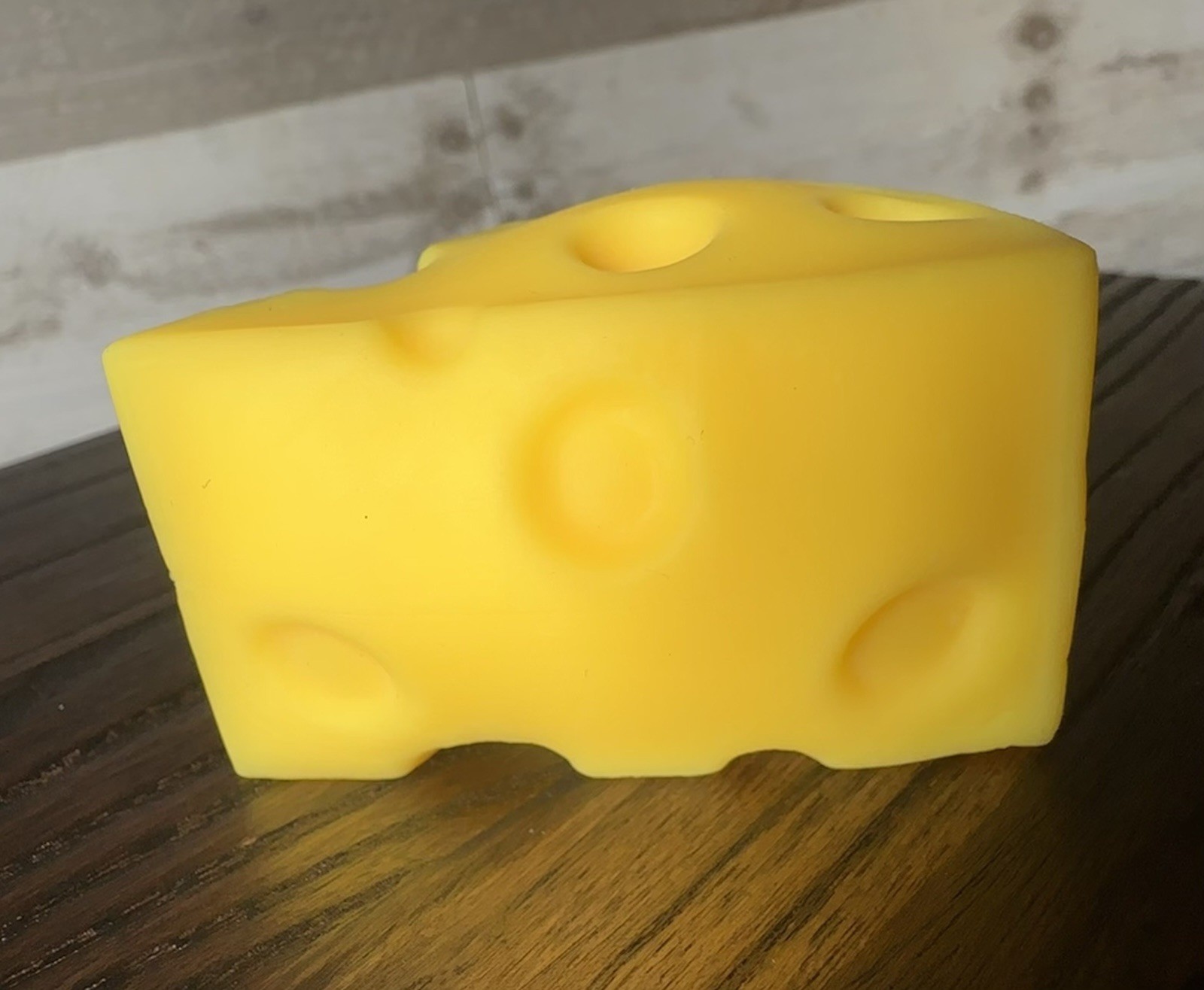 Squishy Cheese Block Stress Ball Like Nee Doh Soft Squeeze Like Sunny Days Gel
