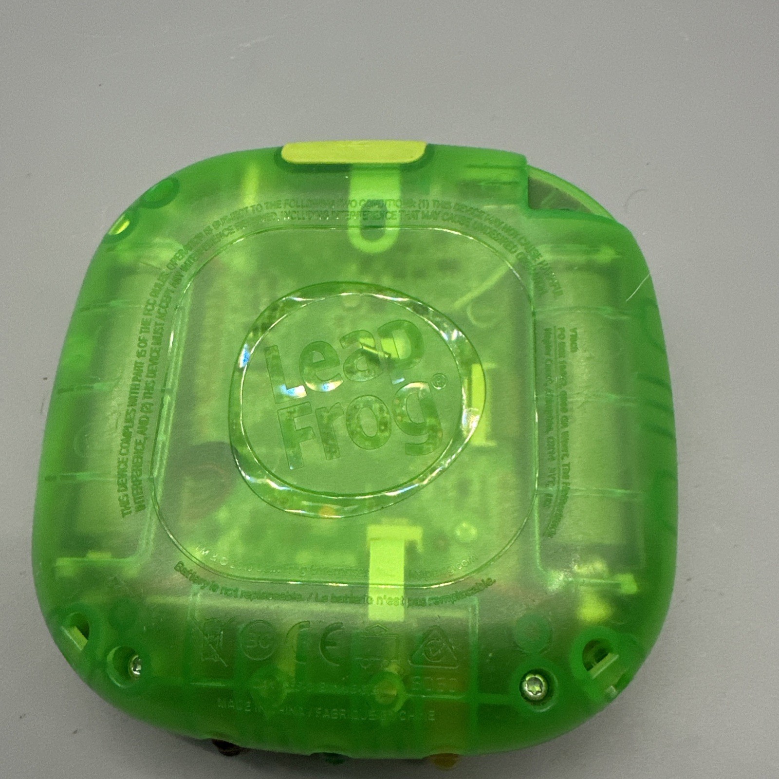 Leapfrog Rockit Twist Black/Green Button Control Handheld Learning Game System