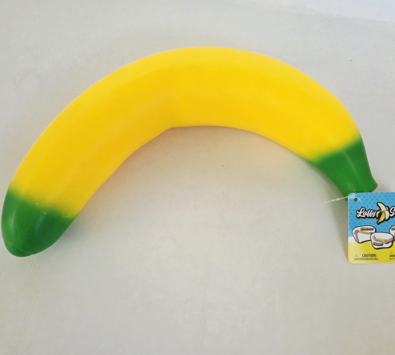 Jumbo Squishy Banana Laffy Snacks by Sunny Days Viral XL Yellow Fruit Squeezie