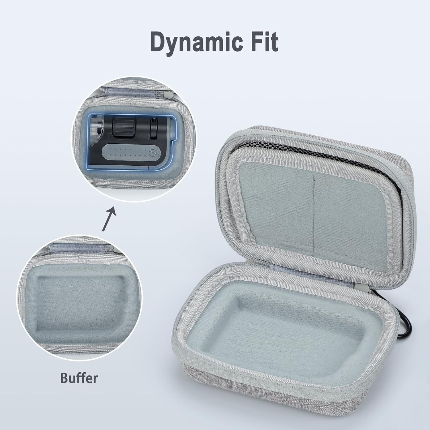 Hard Travel Case for Carson MicroBrite Plus 60x-120x LED Lighted Pocket Microsco