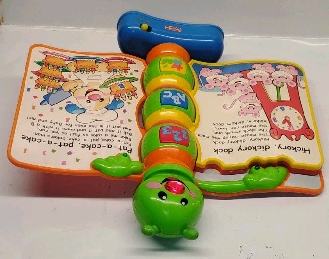Fisher Price Storybook Rhymes Kids Electronic Learning Educational Toys Talking