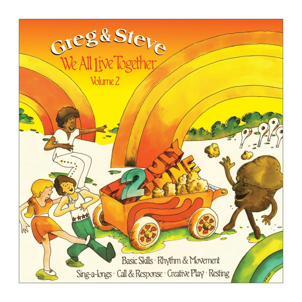 Creative Teaching Press Greg & Steve: We All Live Together CDs – Set of 4