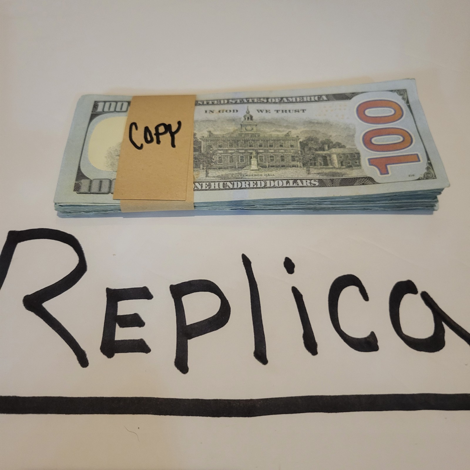 Best Replica AGED $100* 25/ REPLICA/ NOVELTY PURPOSES ONLY