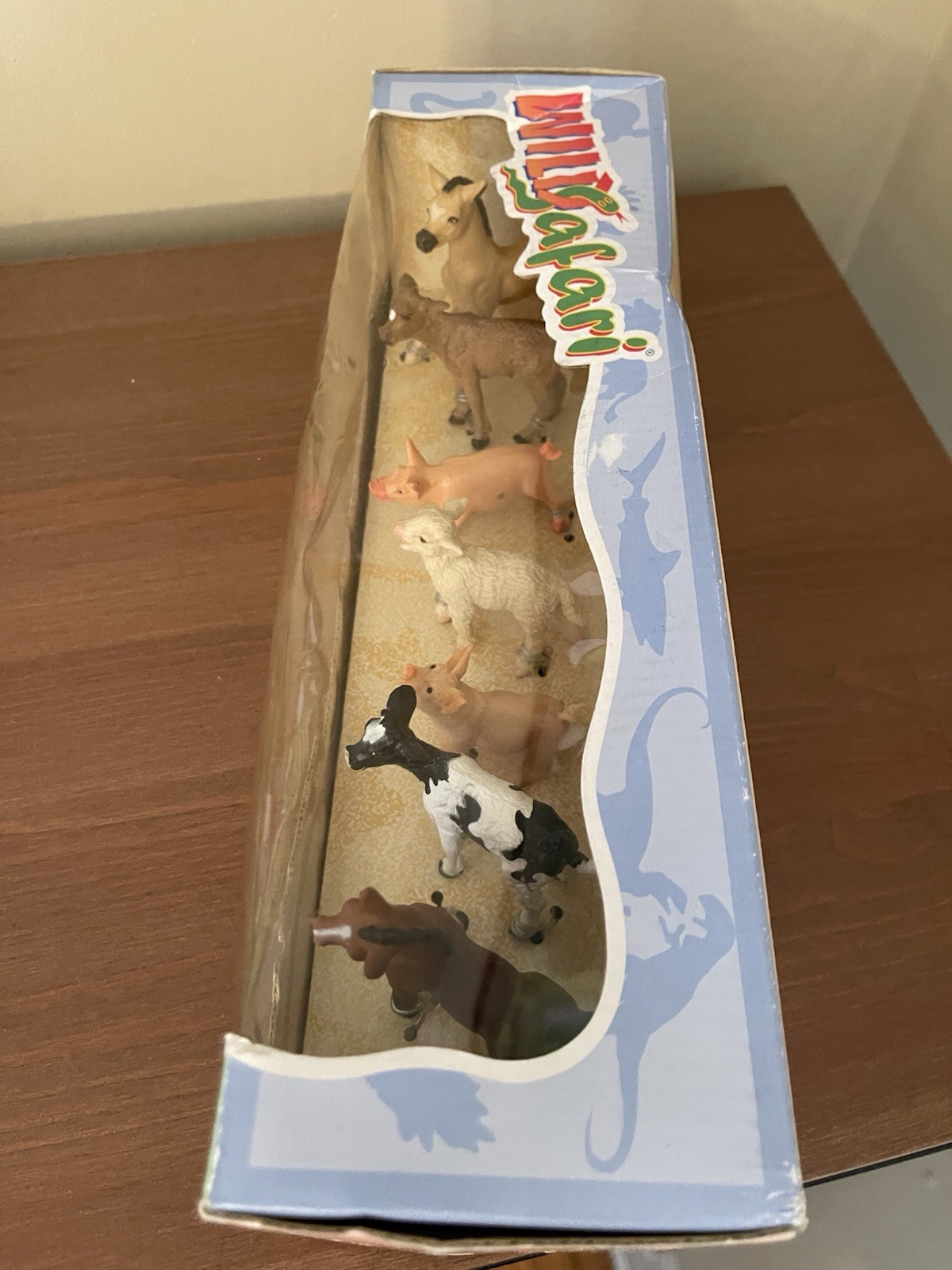 Wild Safari Ltd Vintage 1998 Farm Babies Baby Animals Toys Pig Pony Calf Cow