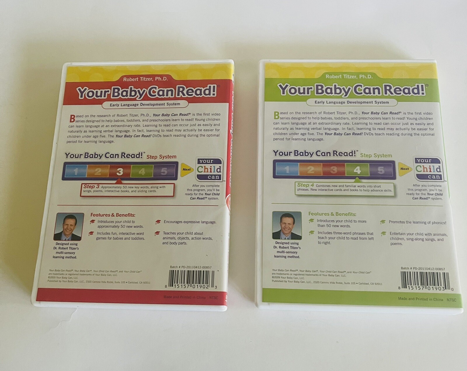 Your Baby Can Read Early Language Development System DVDs Volumes 3 & 4