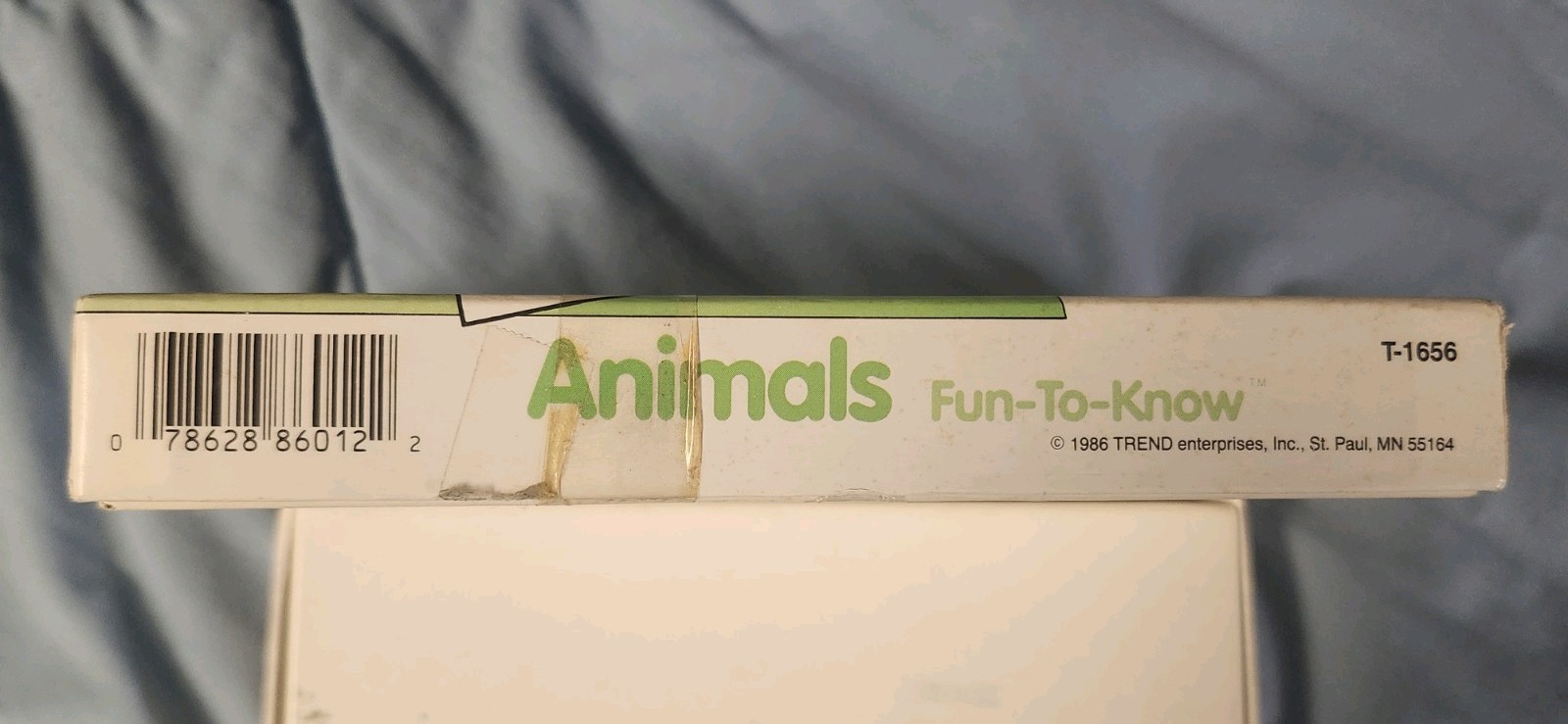 Vtg Trend Enterprises 1986 Animals Fun To Know & 1987 Famous Places Fun To Know