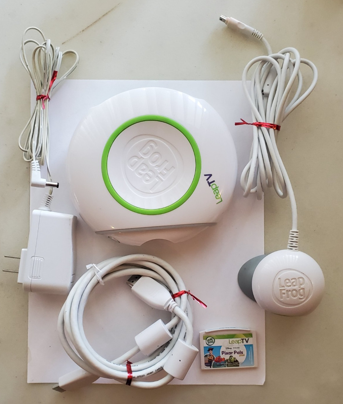 LeapFrog, LeapTV, Gaming System w/Pixar Pals Plus Game, No Controllers, See Desc