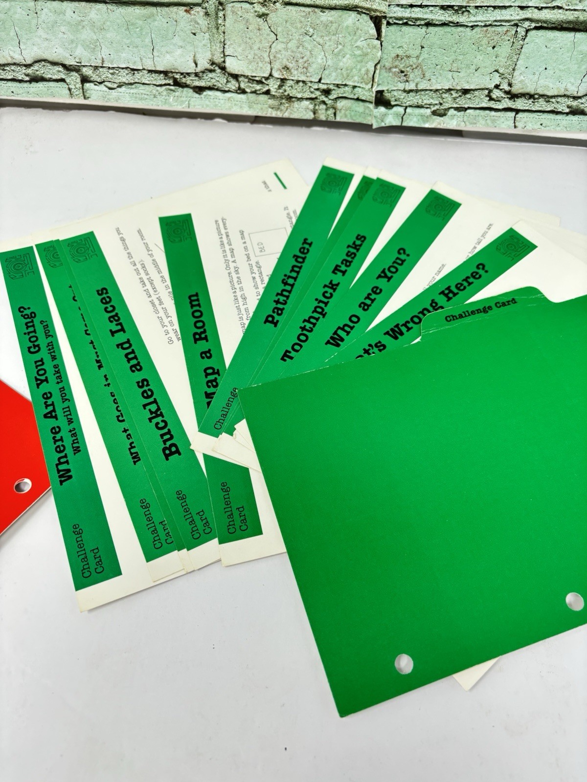 1984 Discovery Toys Creative Moments Craft Project Cards Ages 4-9 Home Education