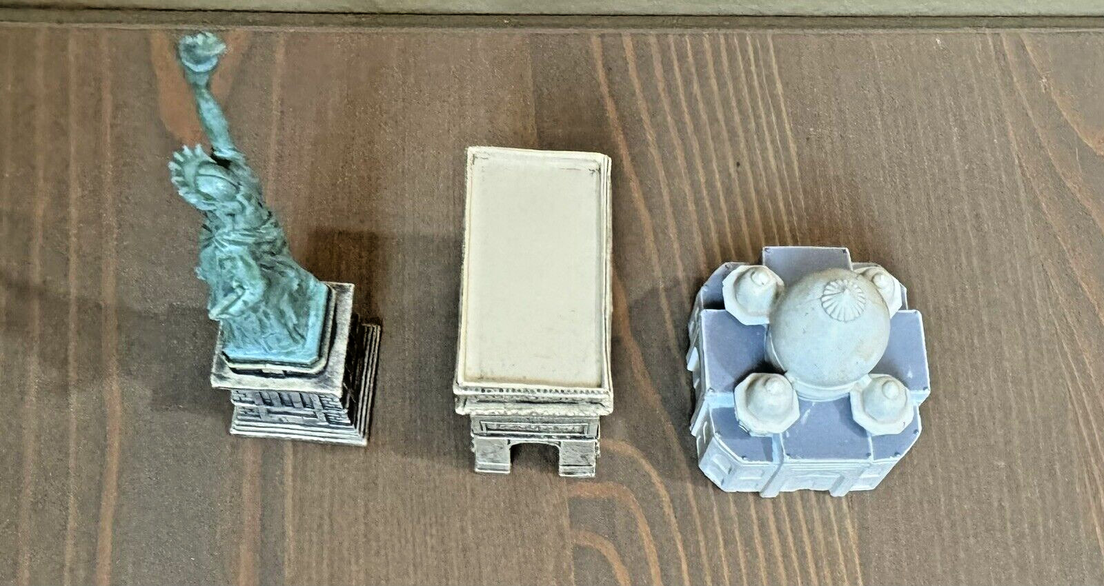 Lot of 3 Toob Safari Ltd Educational Around The World Mini Figure Buildings