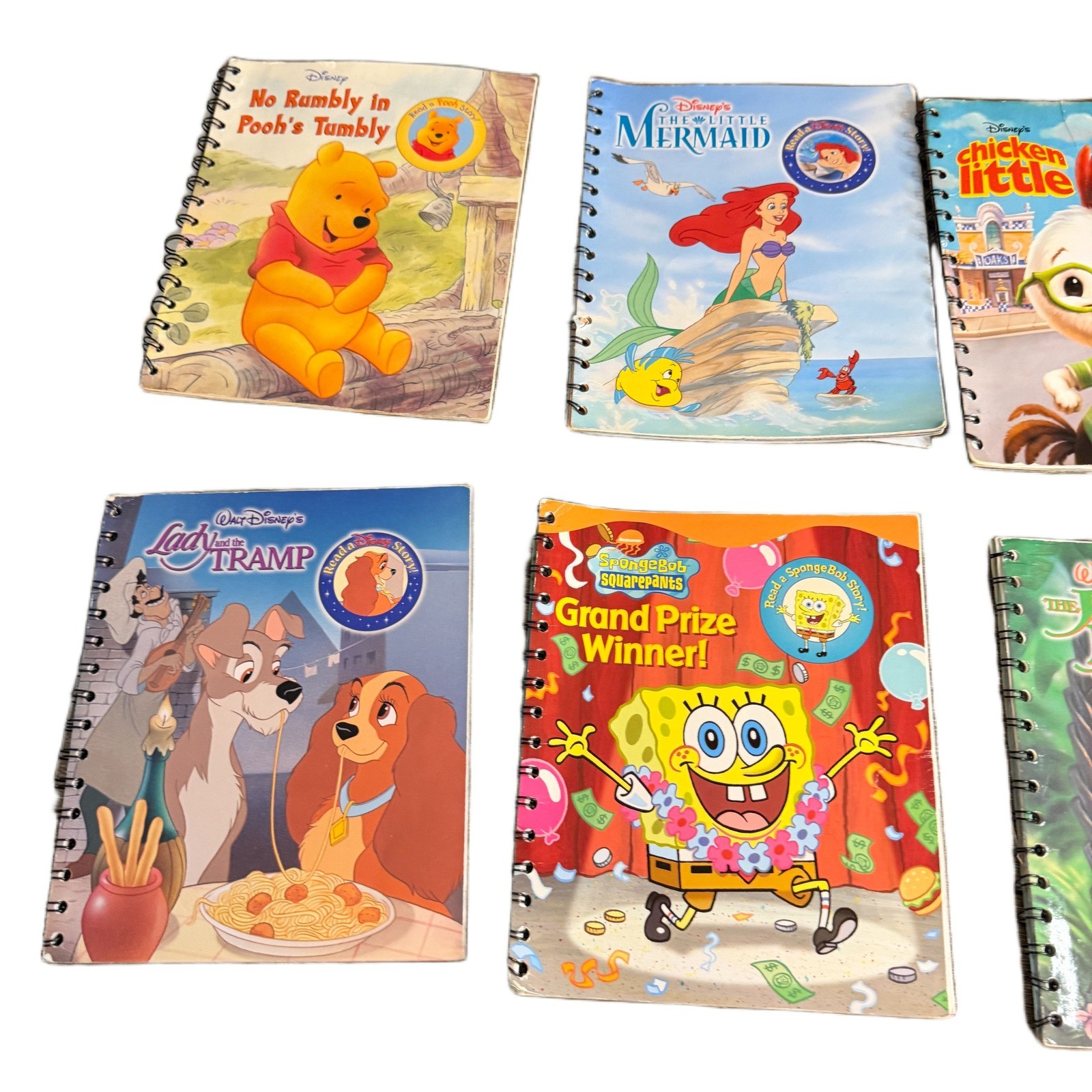 Disney Story Reader Electronic Book System Carrying Case 22 Books 10 Cartridge