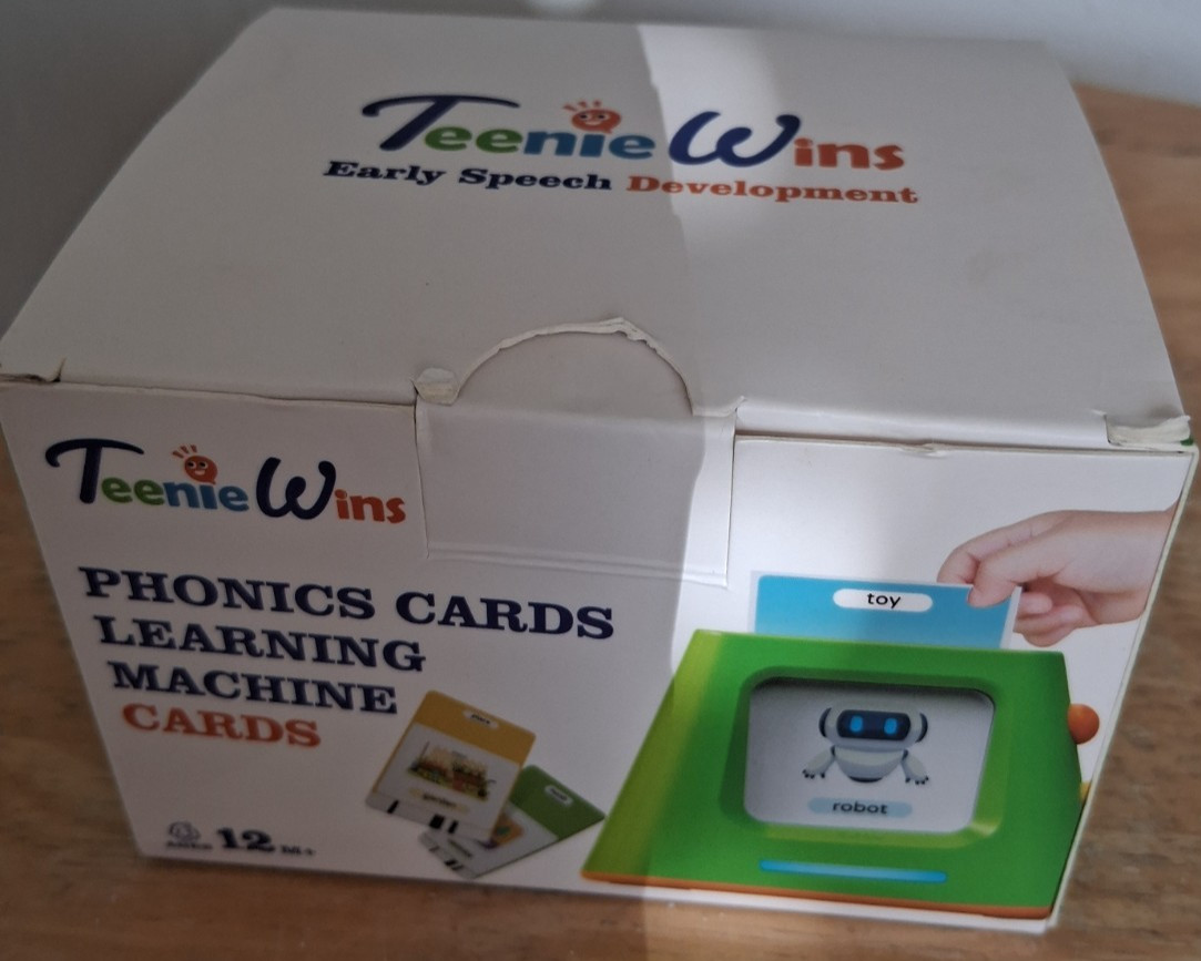 TeenieWins Early Speech Development, 224 Flash Cards, only 12m+
