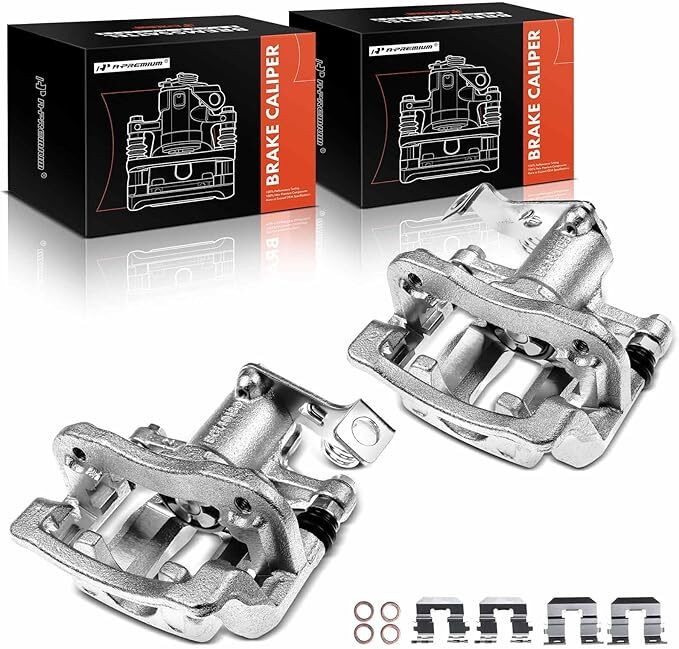 Rear Driver and Passenger Side APM Disc Brake Caliper Assembly with
