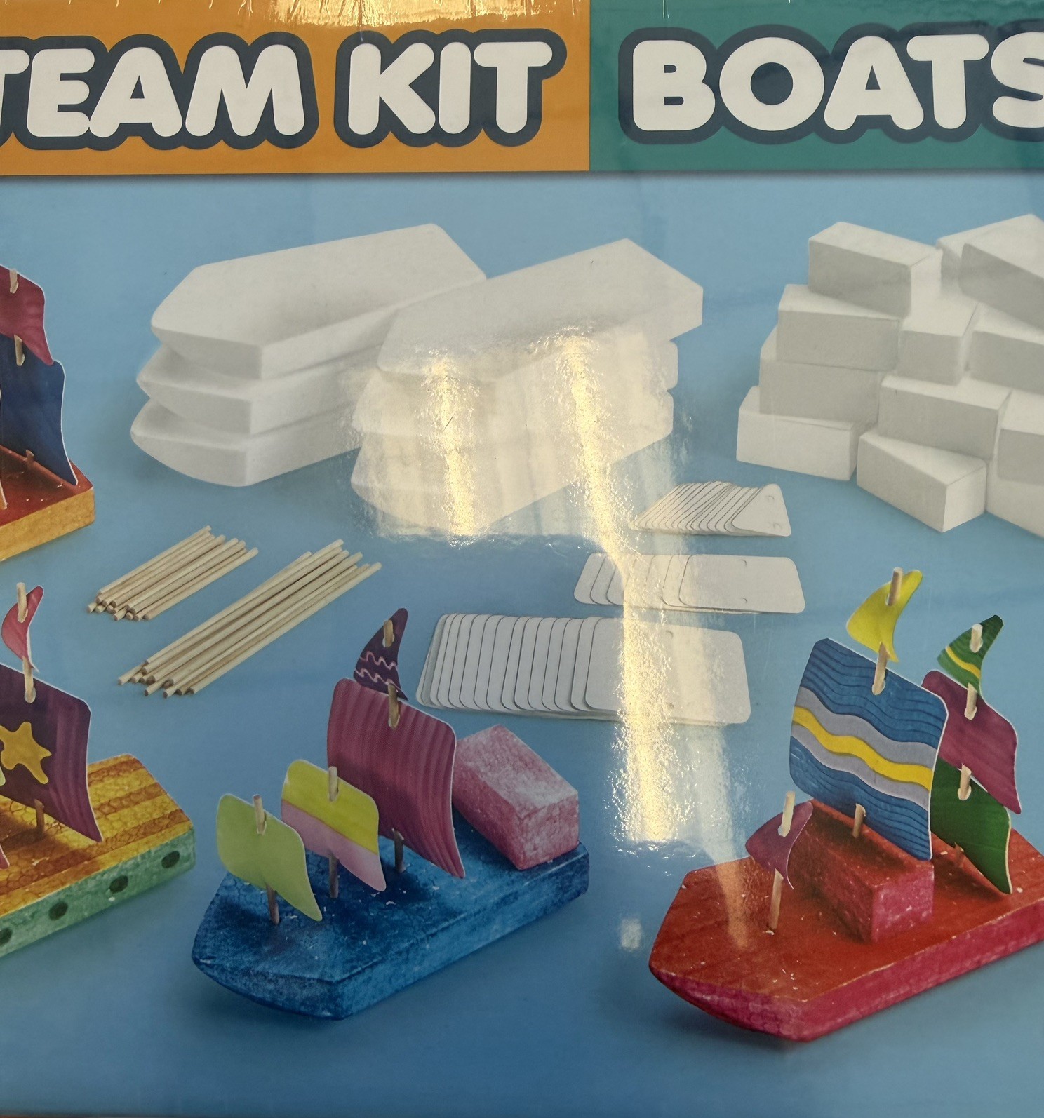 Lakeshore Learning Design & Play STEAM Boats Kit New Sealed Pre K – 3rd Grade