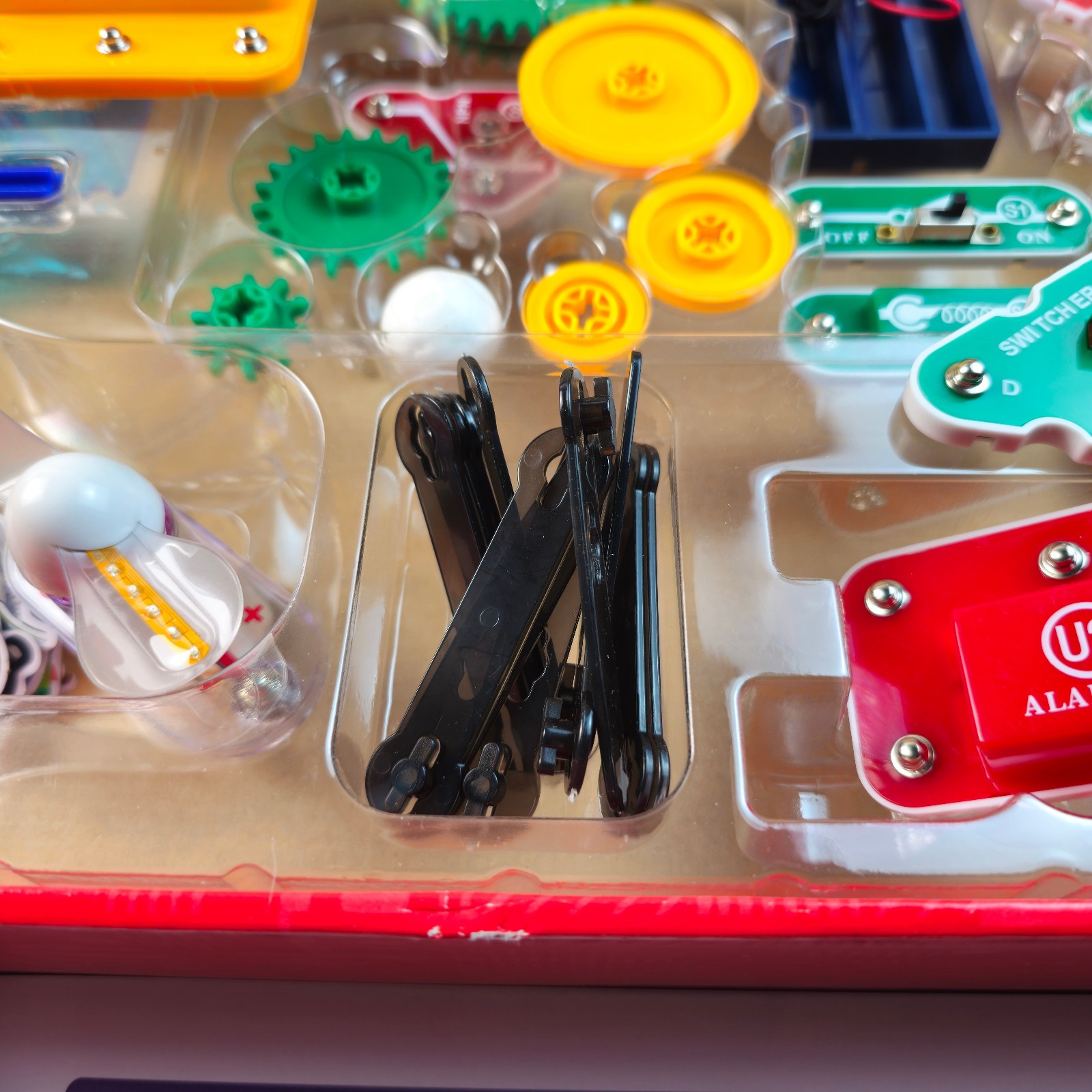 Snap Circuits Motion SCM-165 Elenco 165 Projects Missing Crawler Airplane Parts