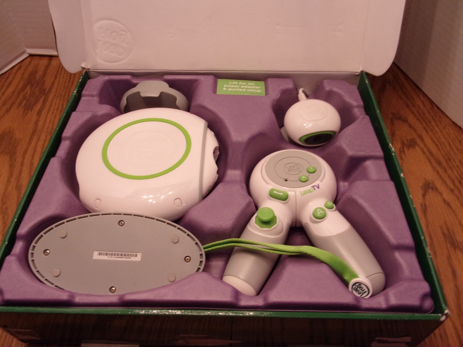 LEAPFROG LEAPTV TESTED AND DOES WORK COMPLETE READ DISCRIPTION