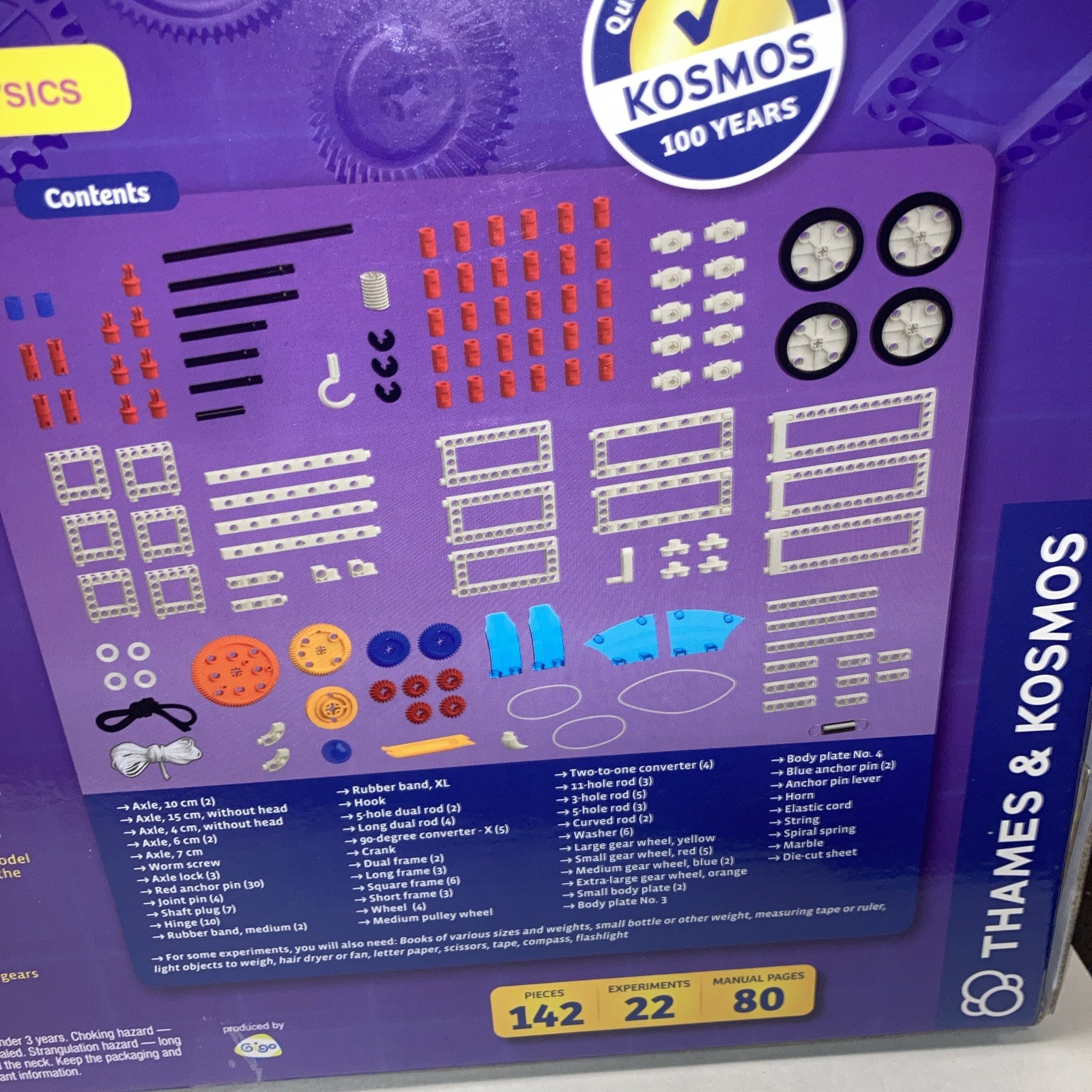 Thames & Kosmos Kids First Engineering Design 628318 Stem Experiment Kit – NEW