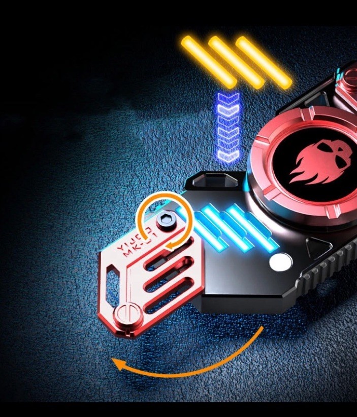 EDC Fidget Toys • Space Marines • Luminous Metal Alloy Fidget Spinner ADHD Tool