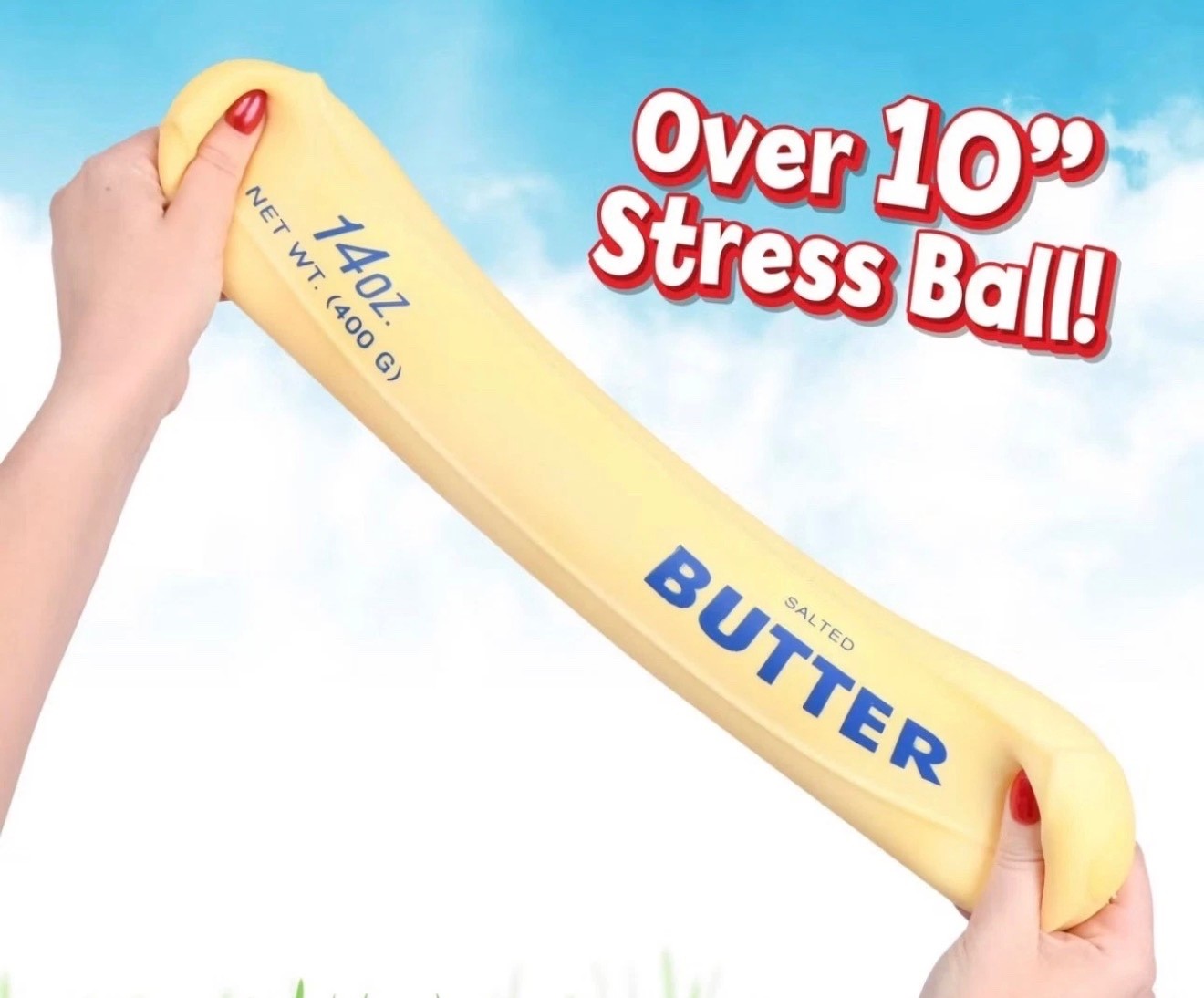 Sunny Days Squeezy Butter Tiktok Sensory Stress Relief Squeeze Toy NEW AUTHENTIC