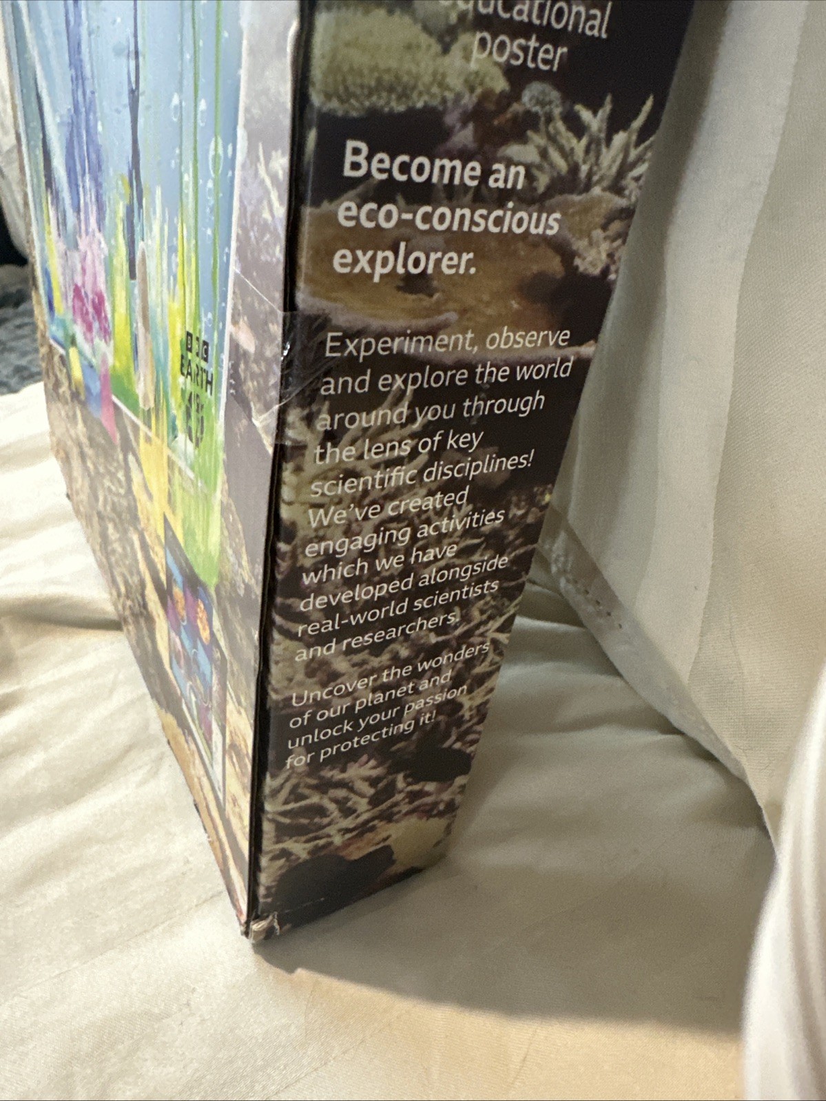 BBC Earth Grow & Discover Crystal Aquarium Grow Up To 4” Never Used Still Boxed