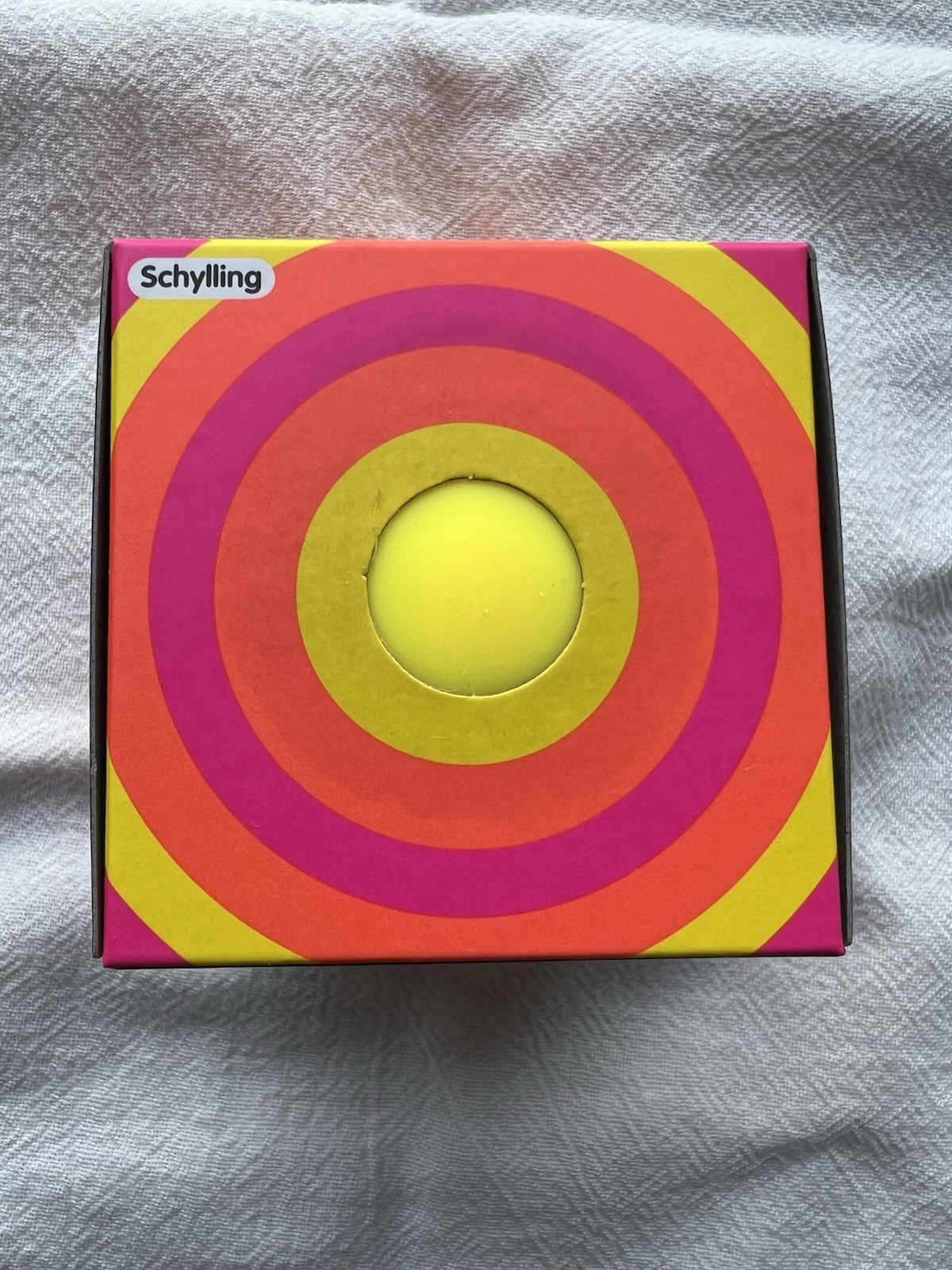 Nee Doh Schylling COLOR CHANGING Squeeze Fidget Toy Yellow Needoh US seller REAL