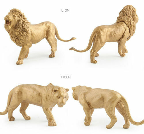 7 Pcs Lifelike Animals Toys Wild Zoo Plastic Jungle Realistic Model Figures Gift