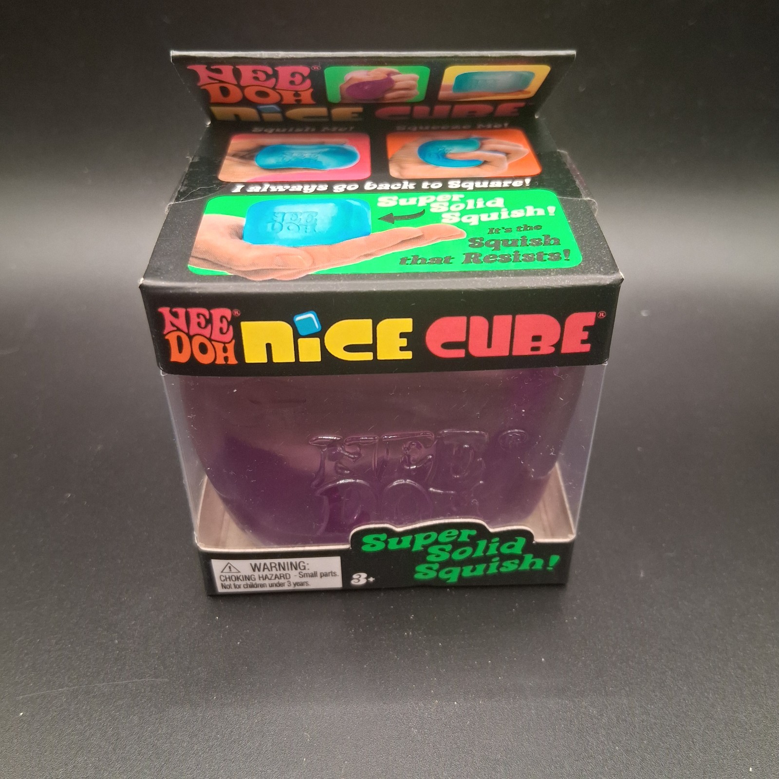 NeedOh Nice Cube (Purple) NEW FACTORY SEALED