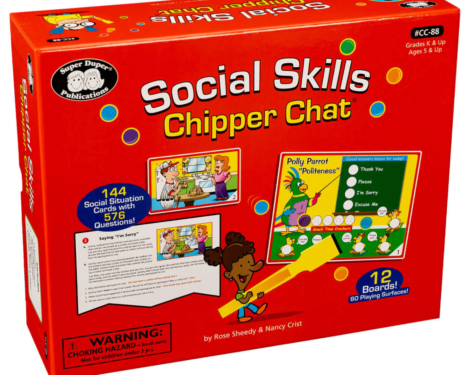 Social Skills Chipper Chat By Super Duper Publications – Educational Chip Game