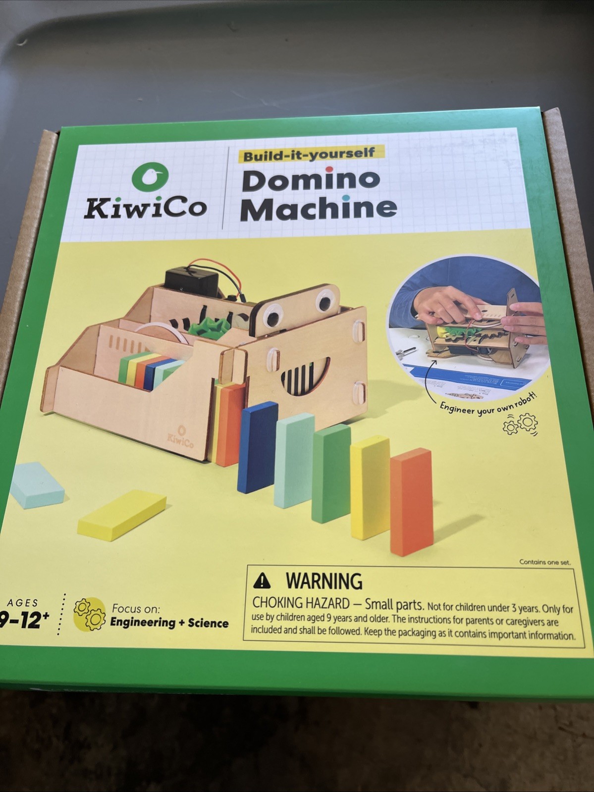 Kiwi Co Build It Yourself Domino Machine Ages 9-12+ New