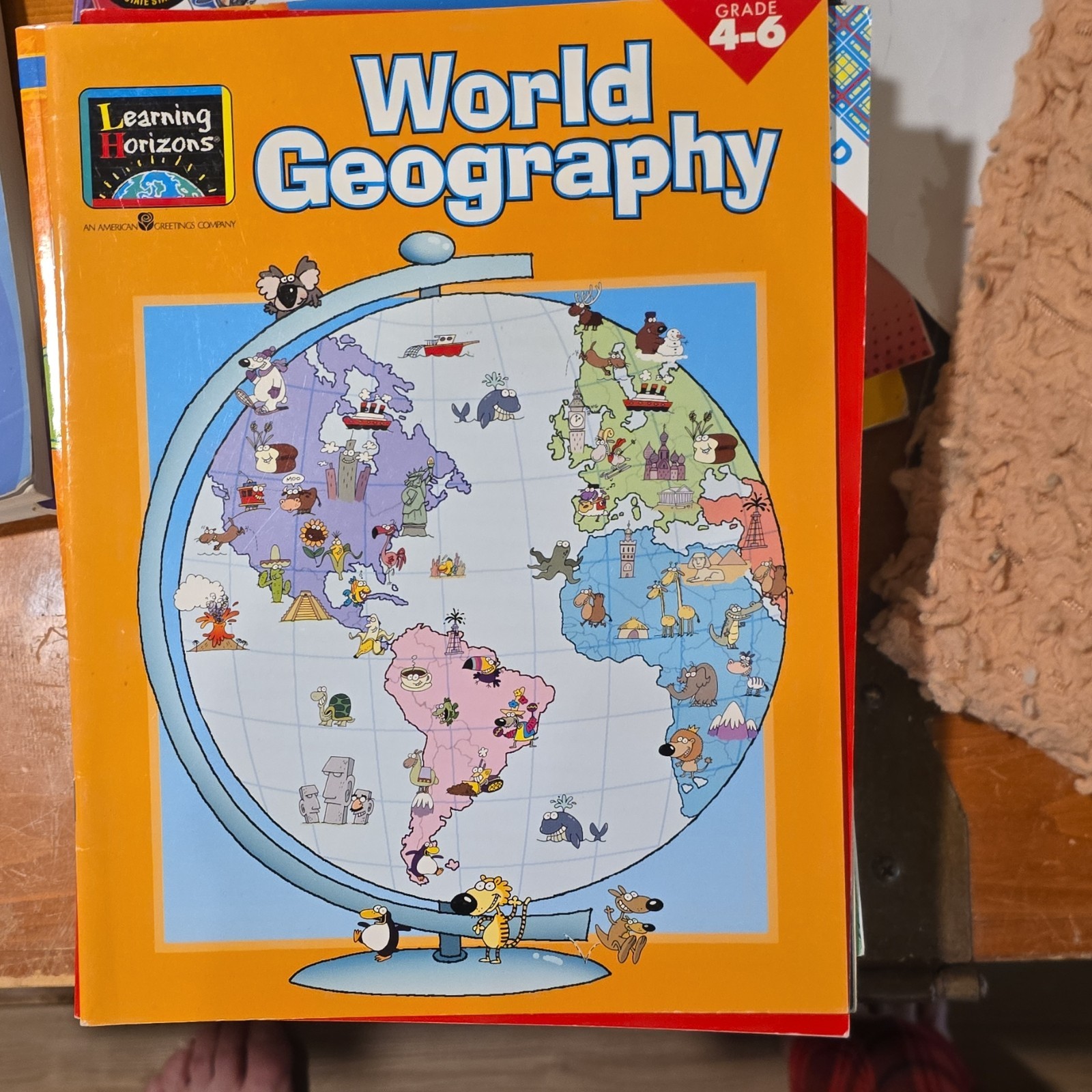 Learning Horizons World Geography Workbook Grade 4-6 8-11 Years 2002
