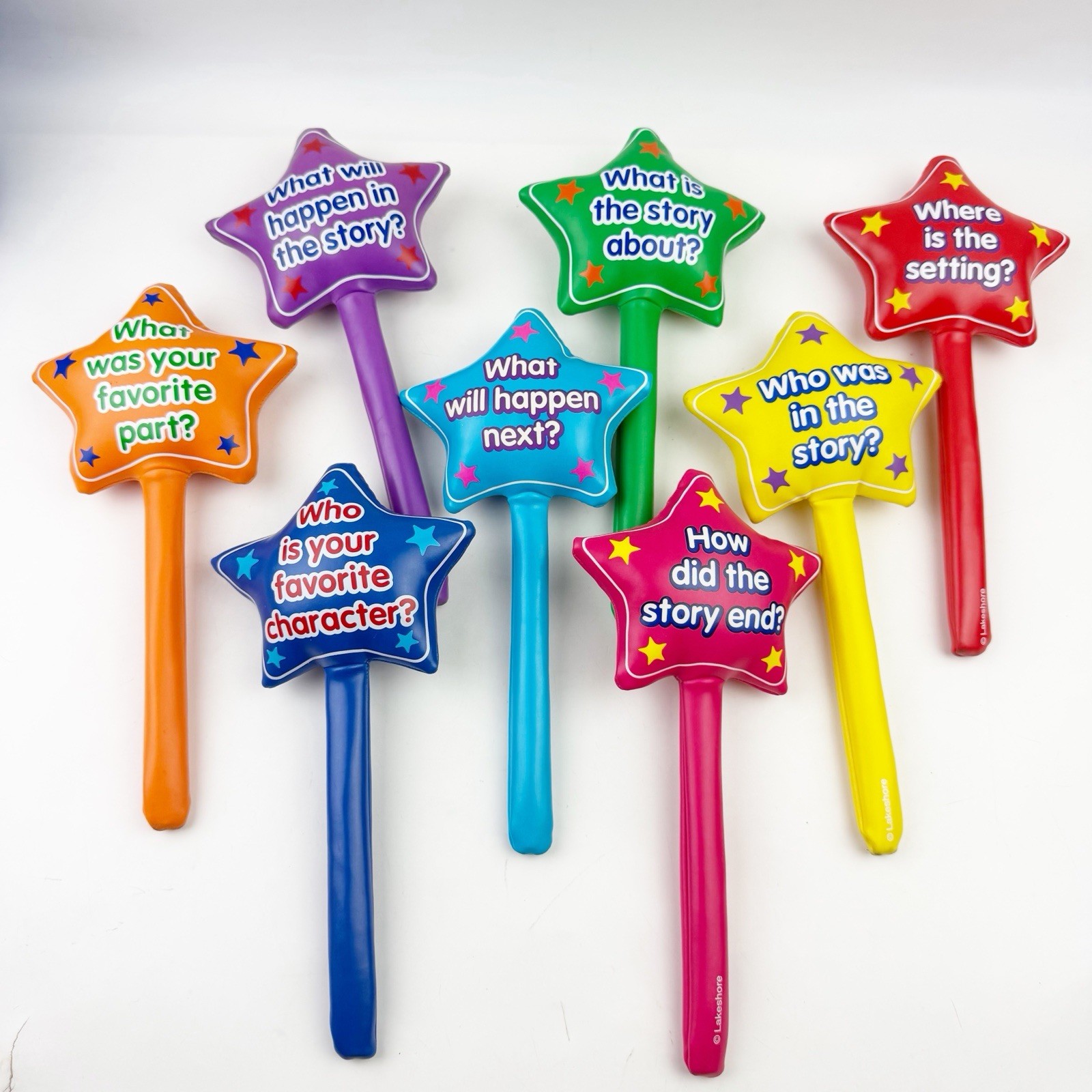 Lakeshore Learning Story Wands Bucket Reading Comprehension for Kids Teacher