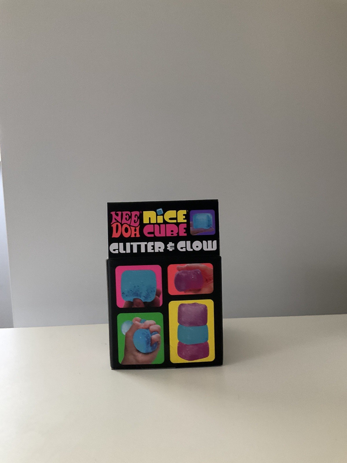 Blue Needoh Glitter Nice Cube