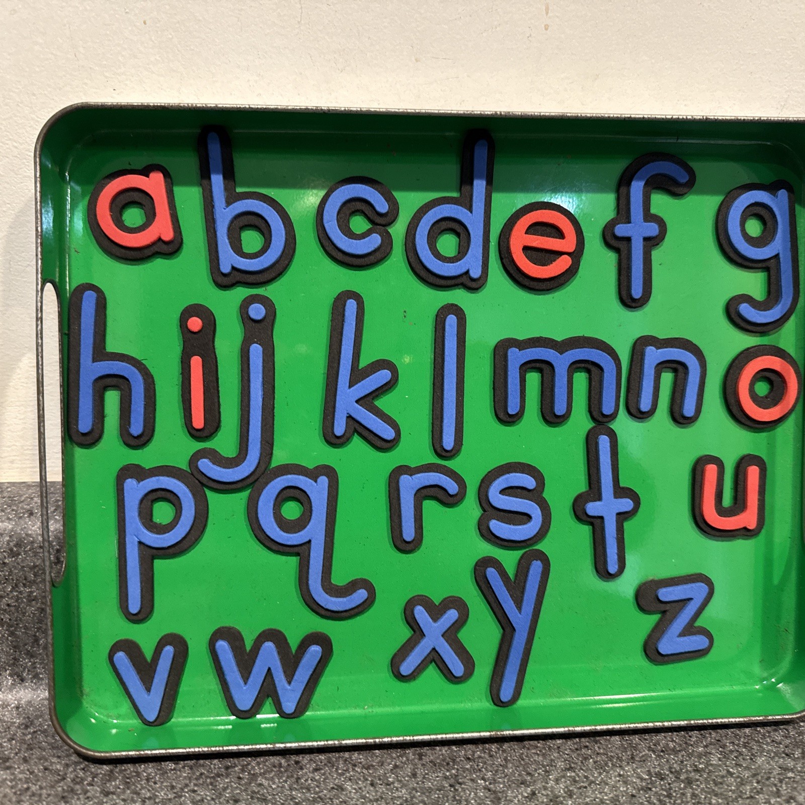 Really Good Stuff Magnetic Letters LOT 2 Complete A-Z Sets w/ 2 Trays