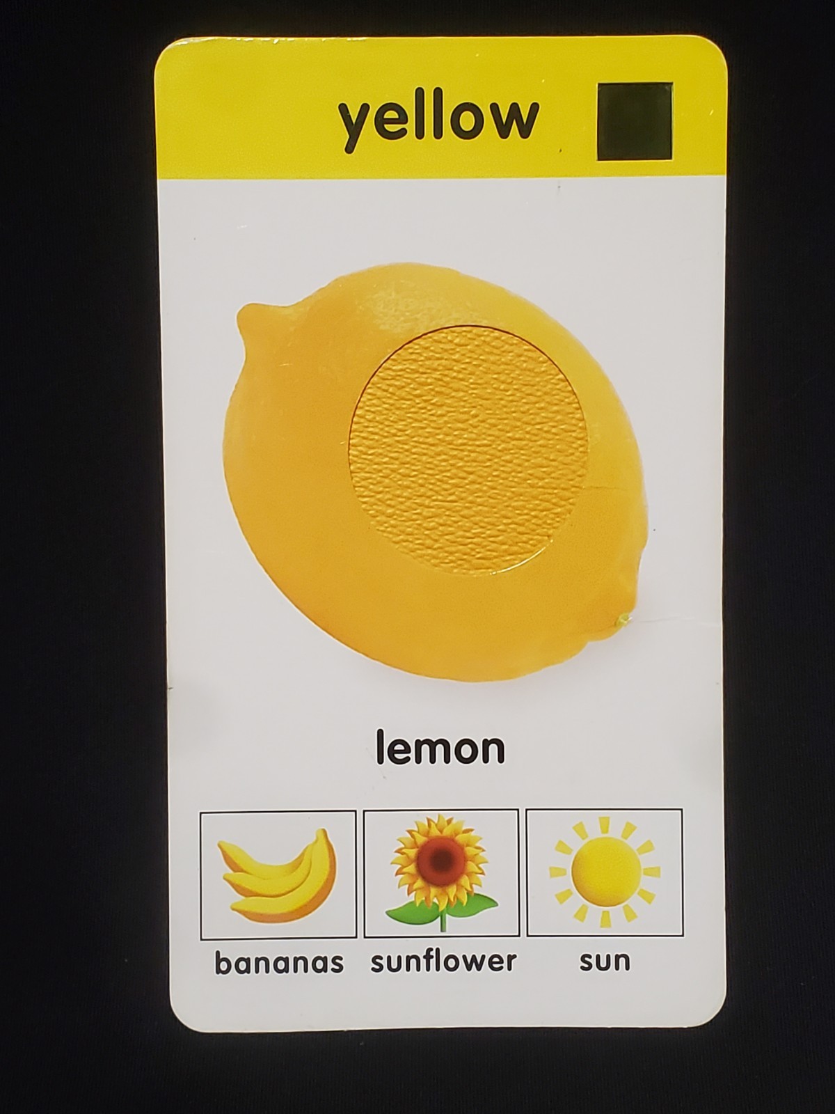 Scholastic Hands on Learning Touch & Feel Color and Shapes Flashcards