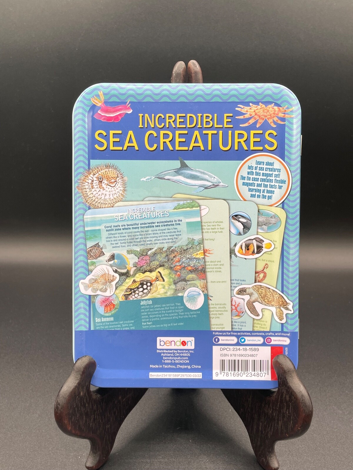 Magnetic Learning Activity S.T.E.M. Educational, Set of 3