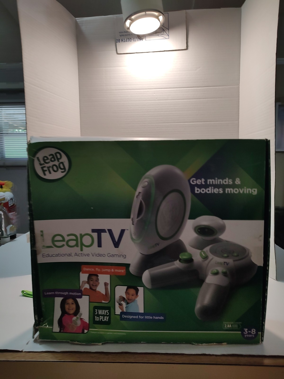 🔥 LeapFrog LeapTV Educational Active Video Gaming System Console w/ Sports Game
